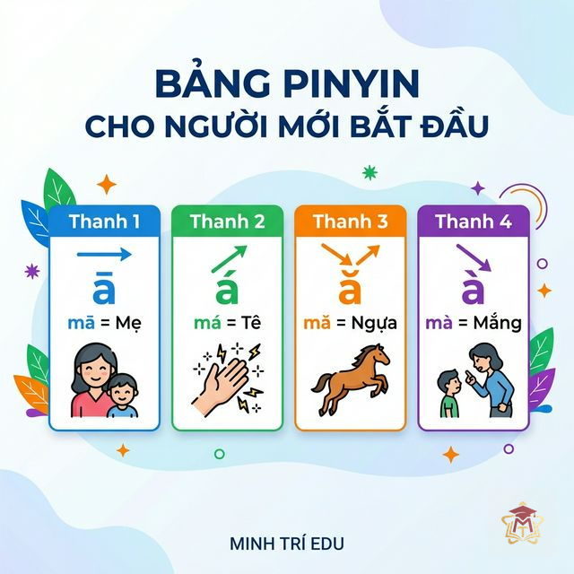 Bảng Pinyin Tiếng Trung Cho Người Mới Bắt Đầu — Hướng Dẫn Đầy Đủ