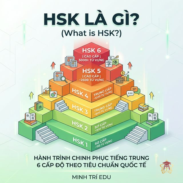 HSK Là Gì? Giải Thích Đơn Giản 6 Cấp Độ Và Cách Thi