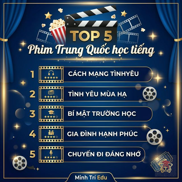 Top 5 Phim Trung Quốc Hay Nhất Để Học Tiếng Trung — Xem Phim Giỏi Tiếng