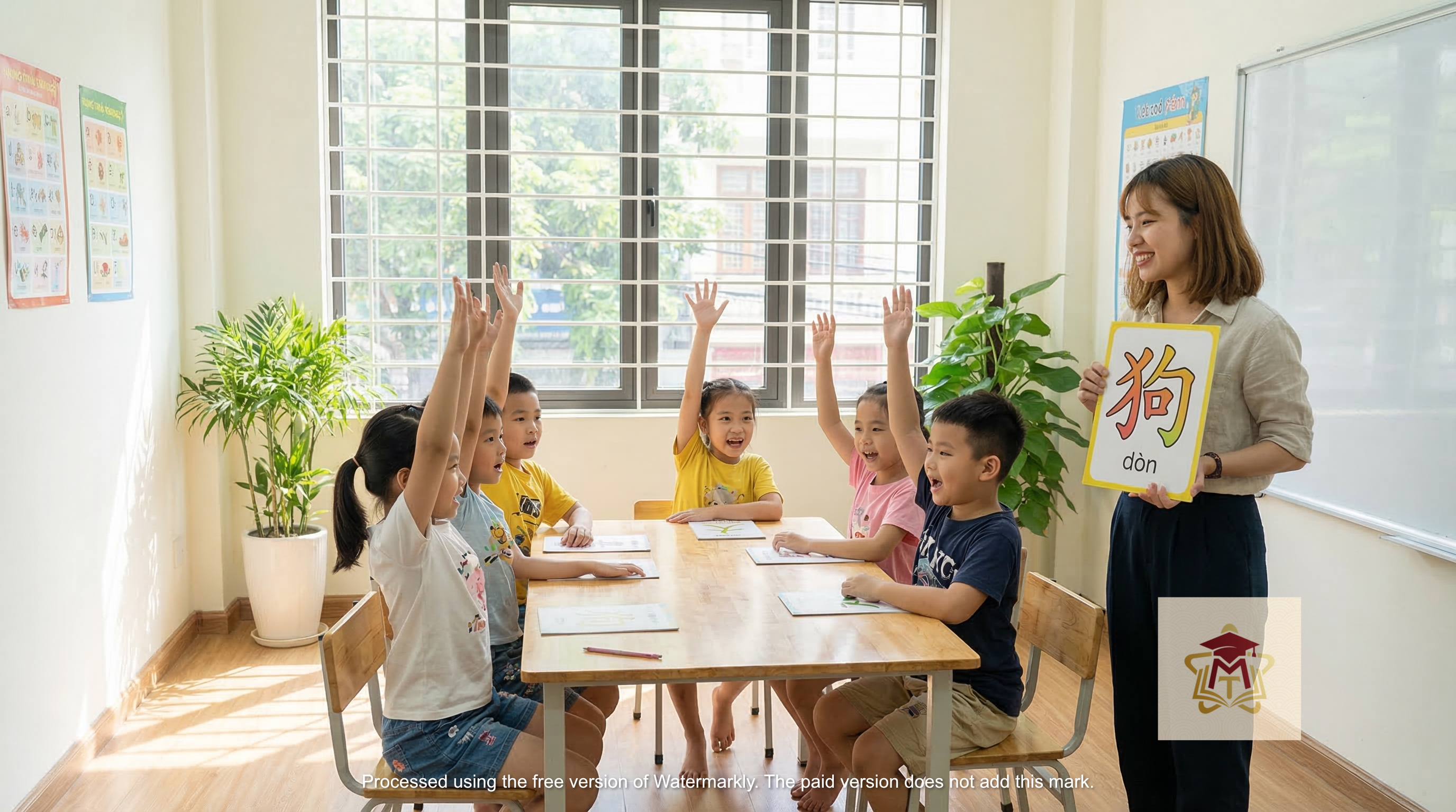 Lớp học tiếng Trung cho bé